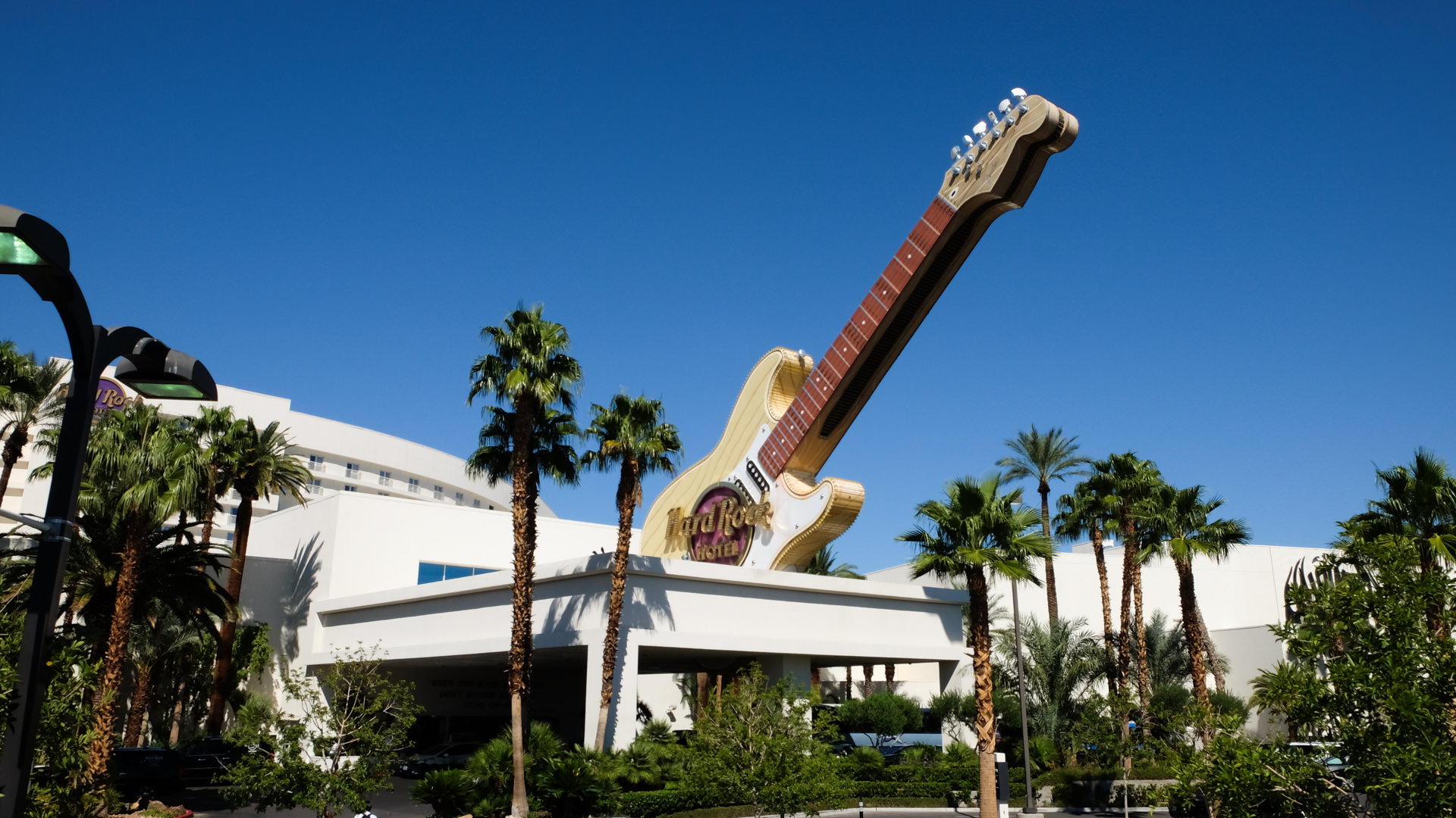 Hard Rock Hotel & Casino med den klassiske guitar - Foto: André Stæhr