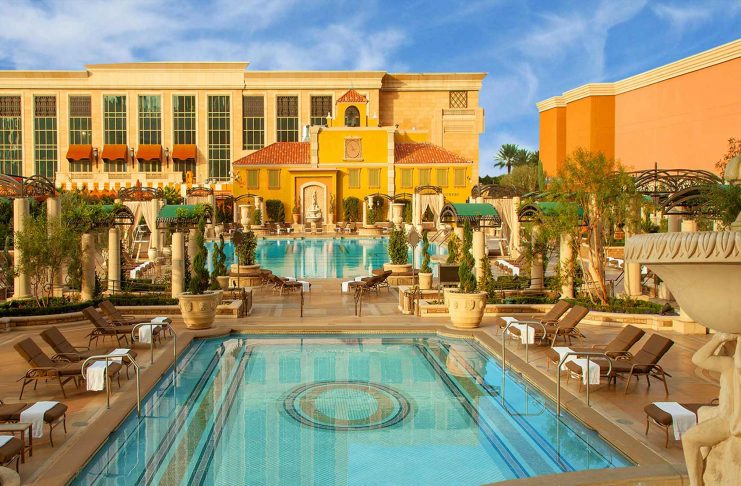 Pool området på Venetian Resort Hotel Casino - Pressefoto